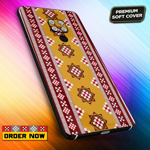 100329 mobile Back Cover sambalpuri Design with Add Name& photo
