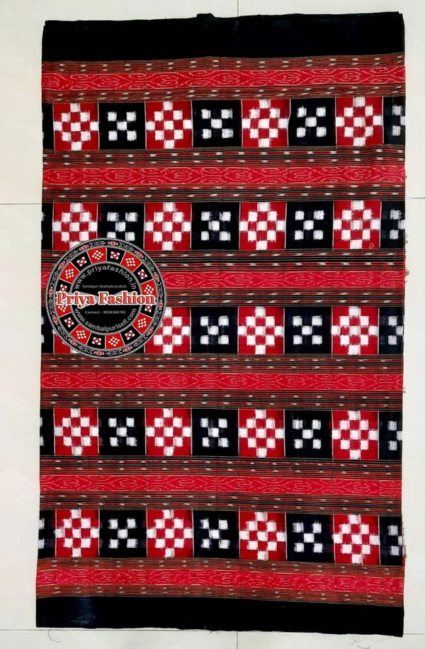 100363 fabric Sambalpuri Fabric  than Kapada